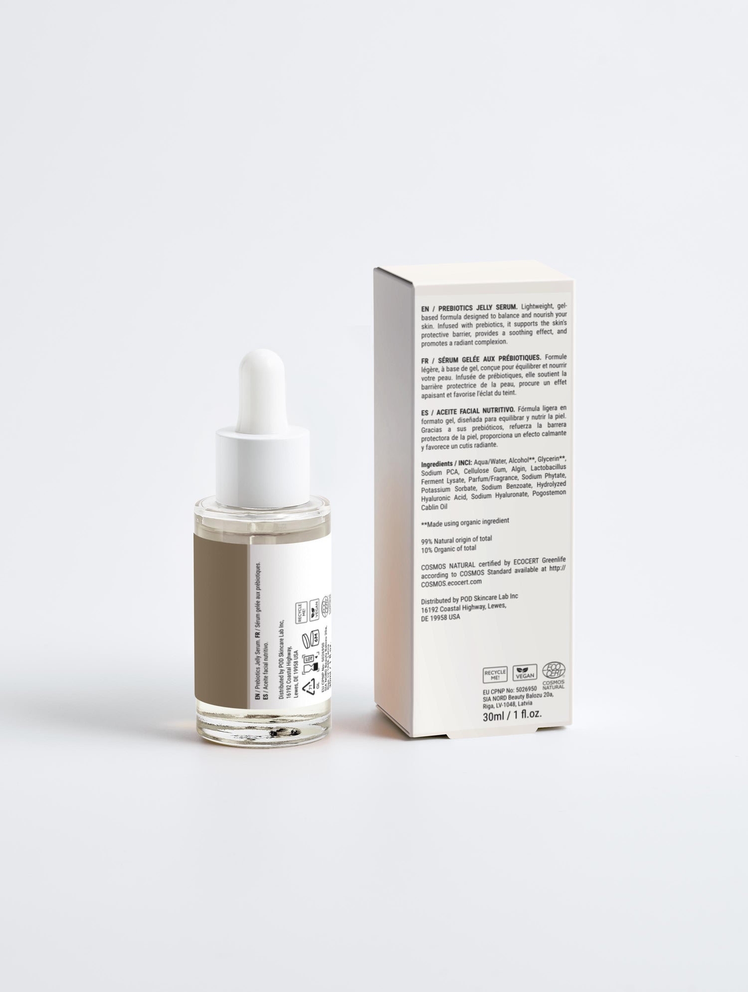 Bioactive Prebiotics Jelly Serum